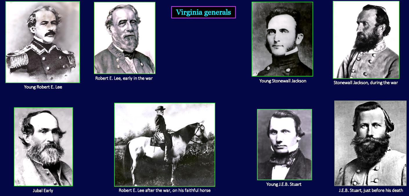 Virginia Generals, Civil War